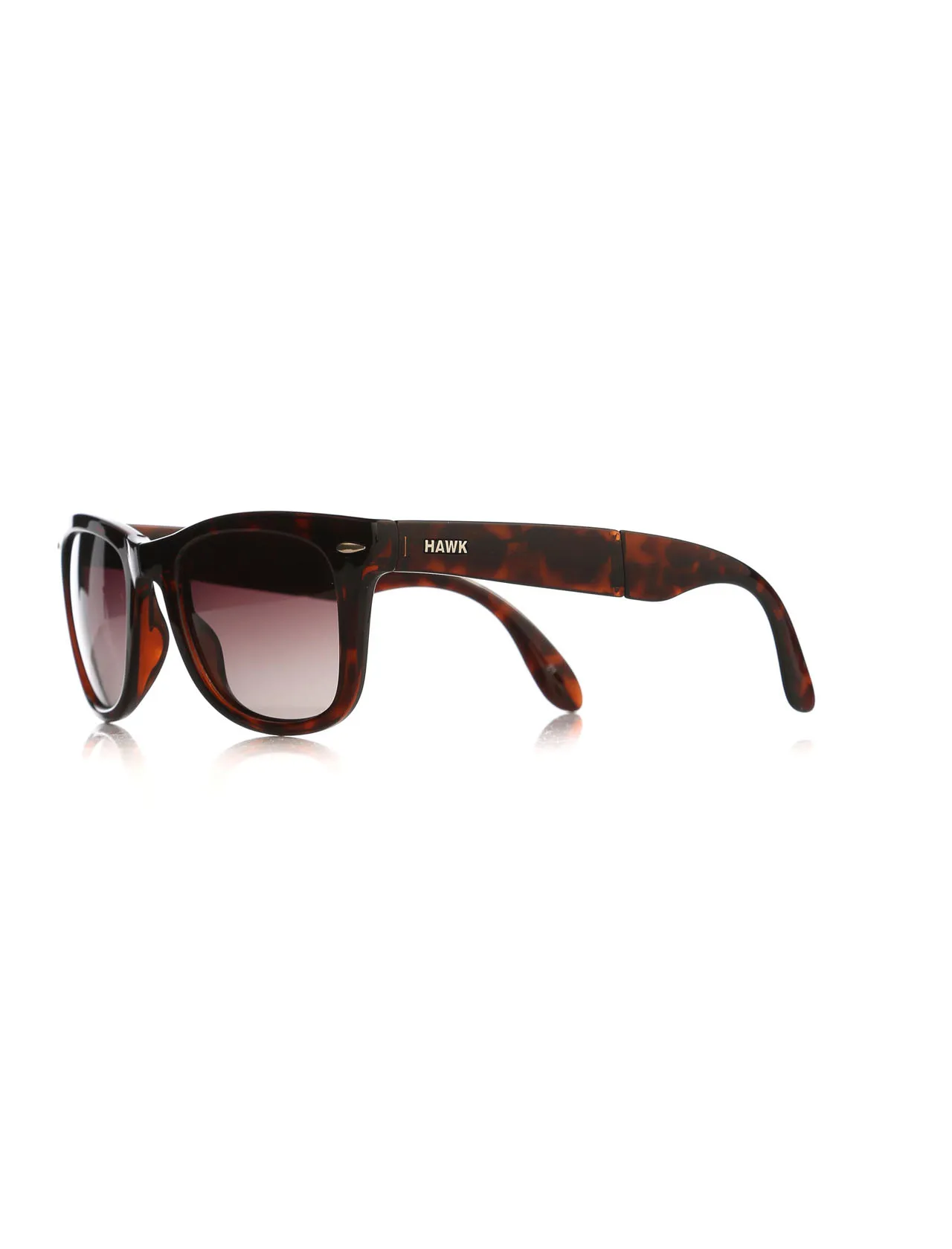 

Unisex sunglasses hw 1354 02 bone Brown organic square square 50-22-139 hawk