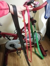 Banda de resistencia al estiramiento para ejercicio, banda elástica de Fitness para entrenamiento, Pilates, gimnasio en casa, entrenamiento