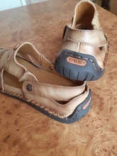 Sandalias clásicas de verano para hombre, zapatos de piel auténtica suaves transpirables, sandalias romanas para playa, zapatillas bohemias