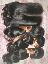Loose-Wave-Bundles Closure Lace Body-Hair Transparent Remy Forte 30inch with Weave