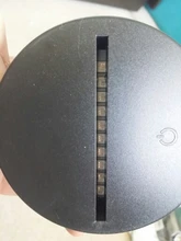 Lamp Base Table-Decor-Holder Light Night-Light-Replacement Usb-Cable Touch 3D Colorful