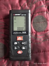 SNDWAY telémetro láser metro de distancia 120m 100m 40m electrónico ruleta buscador de rango trena de láser digital cinta de medir