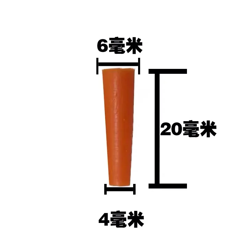 Высокотемпературные термостойкие силиконовые резиновые заглушки(цвет случайный): порошковое покрытие малярное покрытие и резьба/фитинг защита - Цвет: 4x6x20