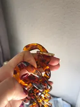 Cadena de resina acrílica para bolsos, accesorios para bolsos, cinturón de plástico para mujer