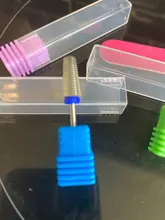 Brocas de carburo de dos vías 5 en 1, máquina de manicura y pedicura, limas para retirar esmalte de Gel, herramientas de Arte de uñas