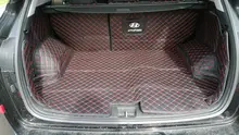 Estera de cuero para coche, accesorio de forro de carga de maletero interior de automóvil Hyundai Tucson SUV 2019 2020