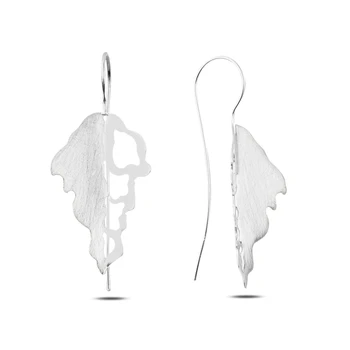 

KUTAYDAN Broseli Leaf Earrings 925 Sterling Silver