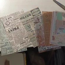 55 Unidades/Paquete de pegatinas retro de París, pegatinas de viñetas para diario, álbumes de recortes, papelería escolar, pegatinas para diario