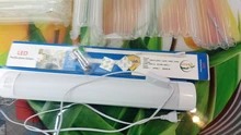 Juego completo de luces Led de cocina para debajo del armario, 220V, 110V, 10w, 20W, 30/50CM, para dormitorio y hogar