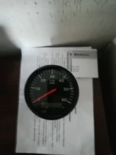 Tacómetro para barco de 8K, medidor de tacómetro marino, LCD, reloj de arena, 12V/24V, 8000 RPM, 85mm, toerenteler