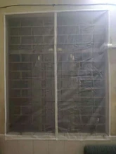 Window-Screen-Zipper Fly Curtain Mosquito-Proof-Net Insect Self-Adhesive Closing Indoor