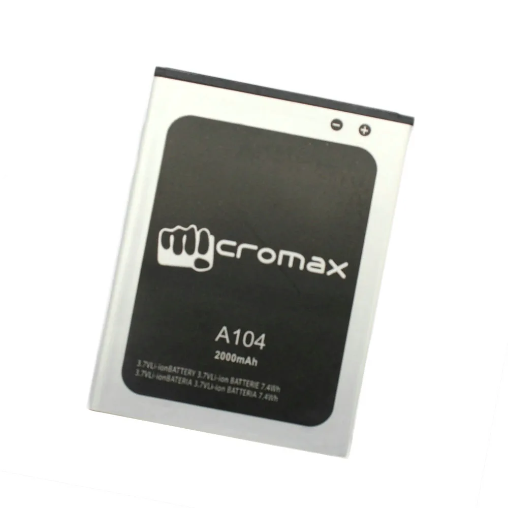 10pcs/lot  2000mAh Phone Battery For Micromax A104 Mobile Battery _ -  AliExpress Mobile