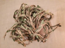 2M 5M cuerda de yute En forma de hoja cinta envoltorio de regalo para DIY cordeles de yute arpillera rústica decoración de la boda evento Festival Fiesta suministros