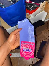 1 par de medias de Yoga para Mujeres de secado rápido antideslizante de silicona gimnasio calcetines de Ballet de Pilates Fitness deporte de algodón suave transpirable elasticidad