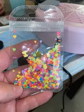 Heart Nail Paillette Sequin Nail-Art-Decorations Manicure Glitter-Flakes Holographic