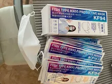 Mascarilla protectora KN95 para adultos, máscara FFP2 de 4 colores, respirador, KF94