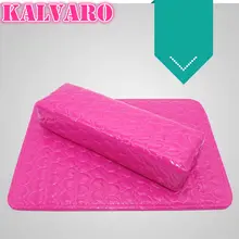 2 шт./компл. держатель ручного амортизатора мягкие из искусственной кожи губки подлокотника любовь Дизайн с сердечком ногтей подушка для маникюра маникюрного салона, Красота мат для ногтей