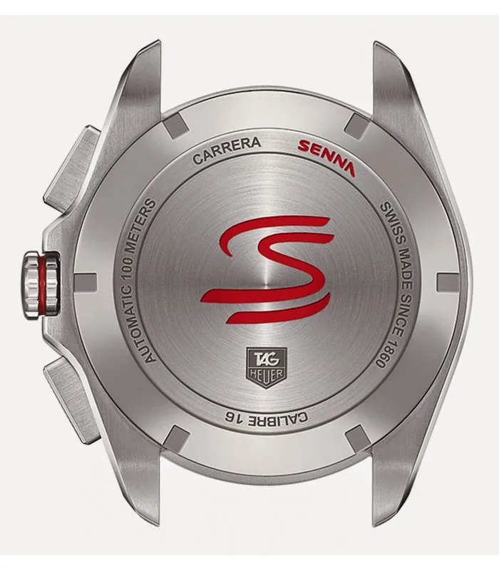 Часы TAG HEUER AYRTON SENNA CALIBRE 16 CHRONO AUTOMATIC CBB201.BA0906