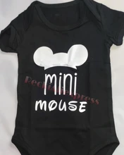 Ropa a juego para padres, madre e hijos, familia, camisetas de manga corta de dibujos animados, ropa a juego, camisetas negras de aspecto familiar