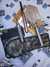 Pala táctica multifunción para exteriores, carretilla elevadora militar para exteriores, pala de nieve todoterreno, pala plegable de supervivencia al aire libre