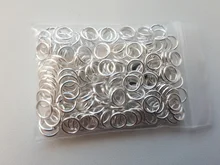 200 unids/lote Dia 4-10mm venta al por mayor Gunblack/bronce antiguo/oro/plata/rodio anillos de salto joyería haciendo hallazgos accesorios DIY