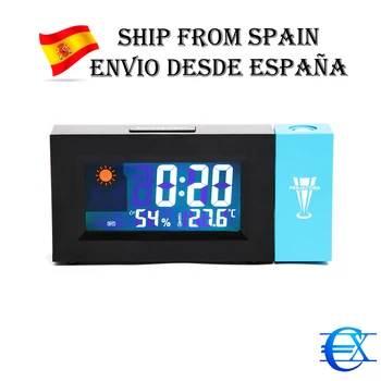 

EUROXANTY®| Projecting alarm clock | Alarm clock with LDC display | Alarm clock with temperature and humidity