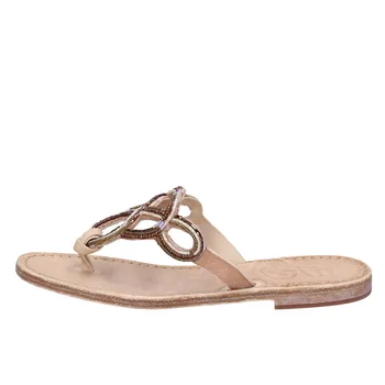 

EDDY DANIELE sandals women brown leather