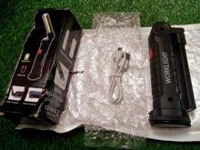 Flashlight-Torch Hanging-Hook-Lamp Work-Light Usb Rechargeable Magnetic Portable Outdoor Camping