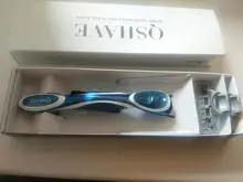 Men Shaving Razor-It Blade Manual Orange-Series 3-Layer with 2pieces X3 Name Provided