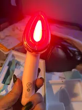 KONKA-mini Dispositivo de cuidado de la piel, electroporación facial RF, masajeador facial de Radio frecuencia, mesoterapia EMS, LED, eliminación de arrugas de fotones