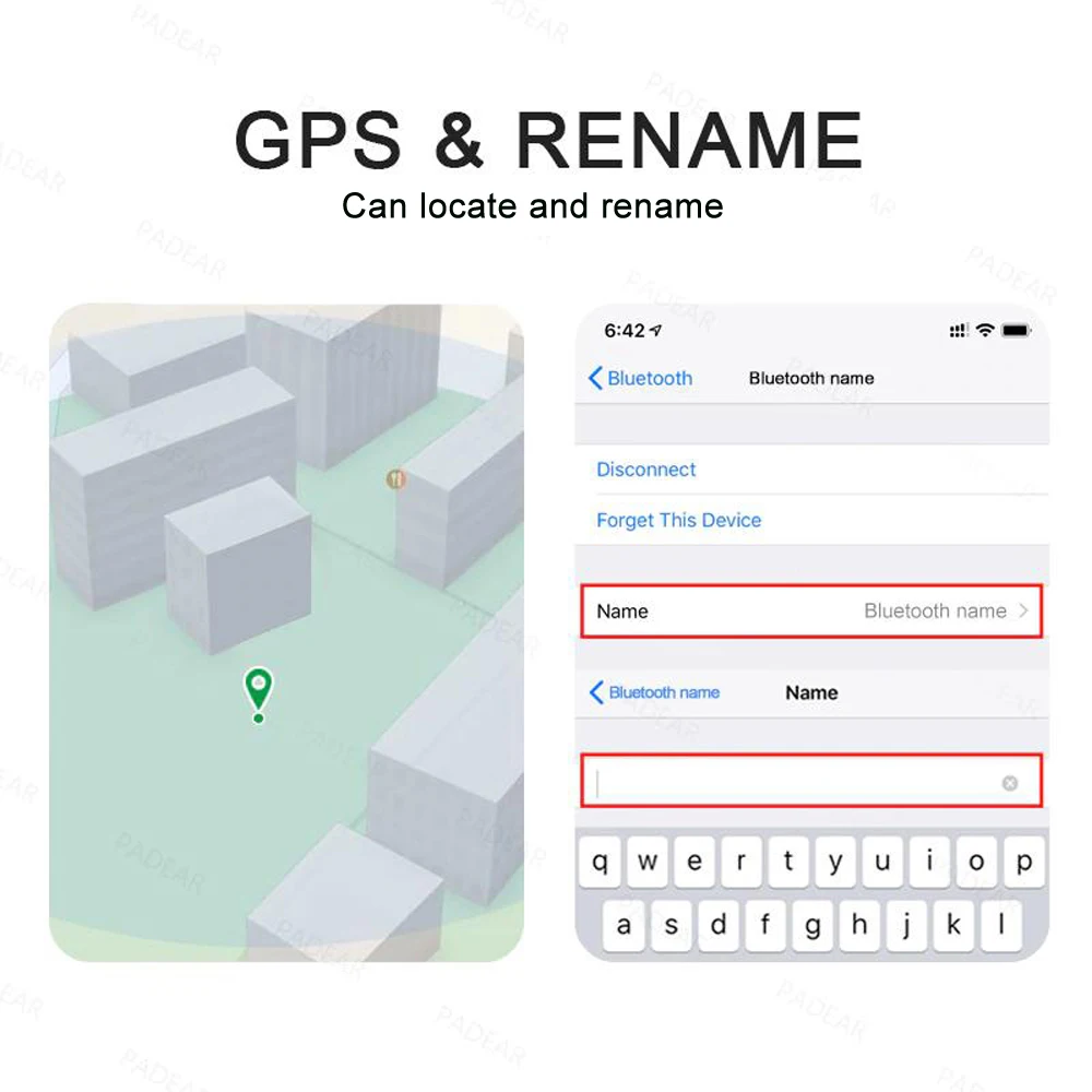 AB1562a Bluetooth Active Noise Cancellation Hybrid ANC Earbuds Rename GPS Metal Hinge Real Metal Vents Wireless Earphones