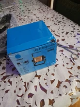 Light-Spotlight Battery Flood-Light External-Projector Rechargeable Waterproof 100w Led