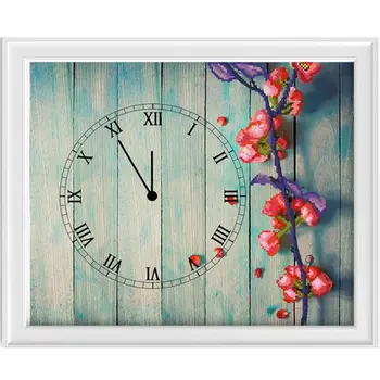 

8332 a set for sewing and embroidery watches 'матренин посадпосадвремя время весвес, 37*30 cm