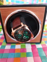 Fuente de alimentación USB, caja de bobinado de reloj mecánico negro, agitador de Motor, Mini soporte para bobinadora de reloj, mostrar el almacenamiento de joyas, Organizador