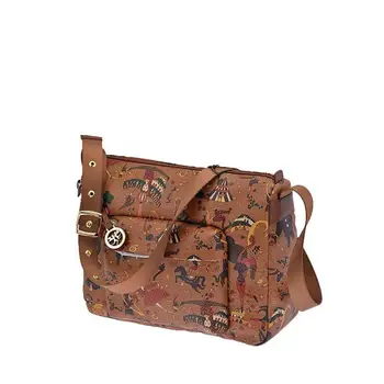 

Magic Circus Vintage Shoulder Bag Saddle Brown