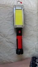Portable Lantern Flashlight Work-Lighting Battery Fishing-Lamp Magnetic Camping 2--18650