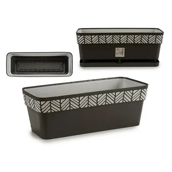 

Planter Orfeo Anthracite Plastic Anthracite 50