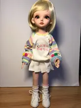 Muñeca BJD Shuga Fairy Rita 1/6, figuras de Anime de resina para niños, regalo sorpresa para niñas, conjunto completo de cumpleaños YOSD de 26cm