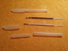 Rotulador textil de alta temperatura para costura, juego de bolígrafo borrable recargable por calor, mango lavable, 11/12 Uds.