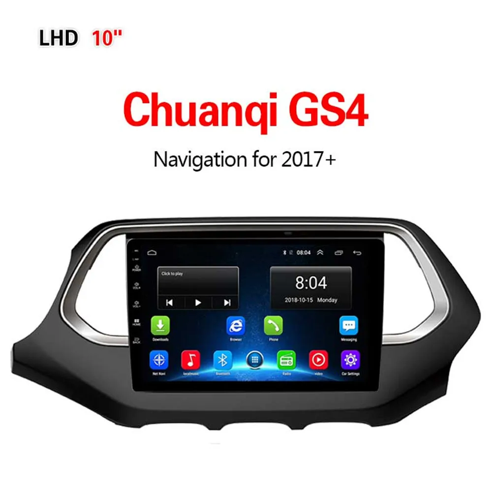Lionet gps навигация для автомобиля Chuanqi GS4+ 10,1 дюймов LC4002Y