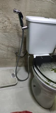 Faucet Hose Tank-Hooked-Holder Shower-Sprayer T-Adapter Bidet Toilet Bathroom Brass Easy-Install