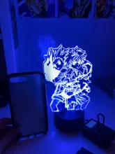 Night-Lamp Bedroom Decor Manga Gift Anime Hunter-X-Hunter Kids Child for 3d