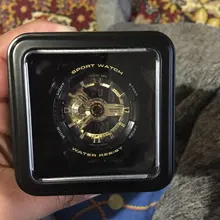 SKMEI-reloj Digital para hombre, resistente al agua, de pulsera Dual, LED, con alarma, cronógrafo, 1688