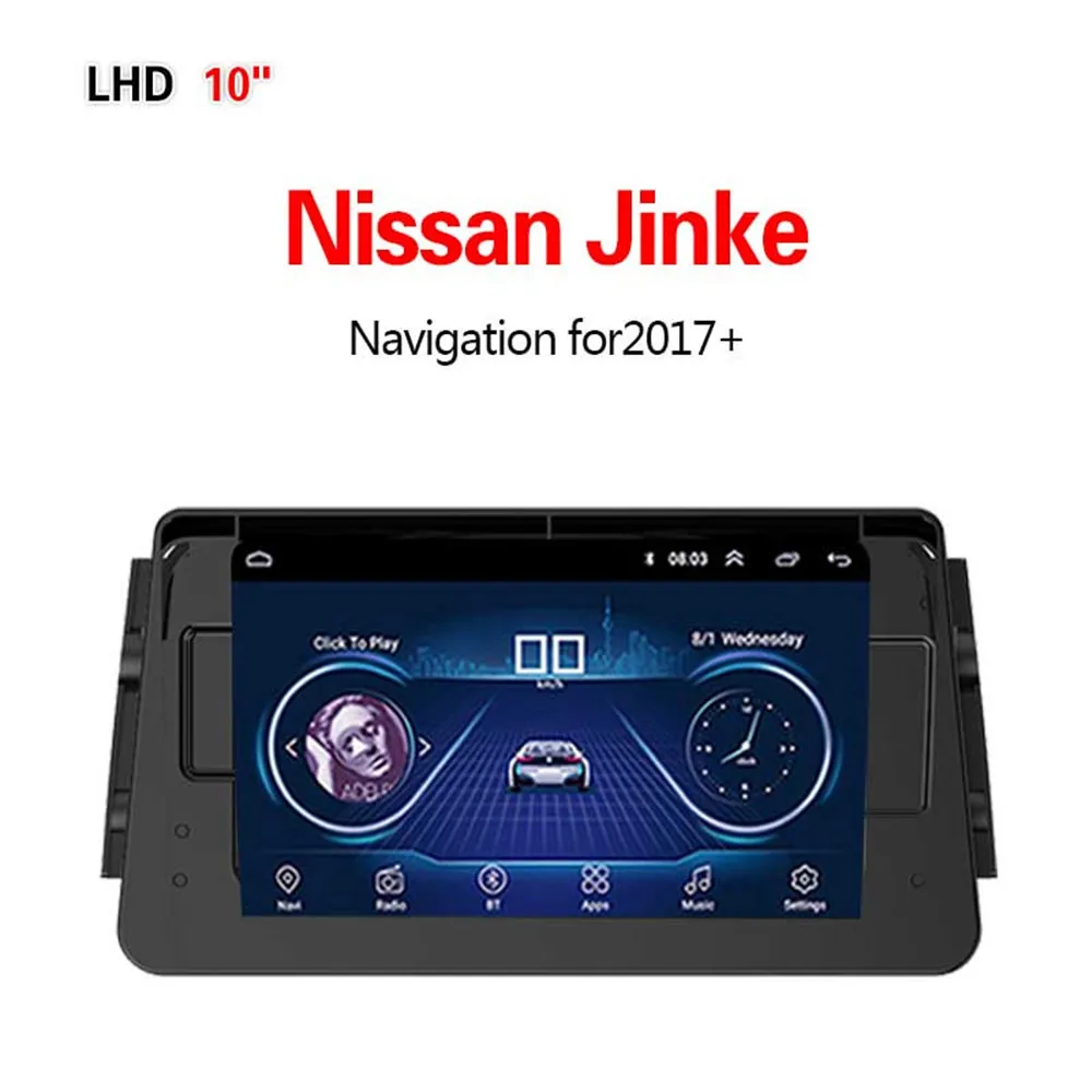 Lionet gps навигация для автомобиля Nissan Jinke+ 10,1 дюймов LN1007Y - Размер экрана, дюймов: WIFI 1G16G
