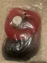 LOUIS FERRE negro Rosa rojo pelucas Cosplay largo recto Ombre peluca sintética con flequillo negro las mujeres Afro resistente al calor de fibra