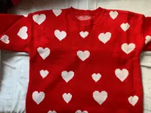 Nomikuma-suéter coreano de manga larga para mujer, Jersey de punto con corazón de amor, Tops informales, cuello redondo, b037, otoño e invierno, 2020