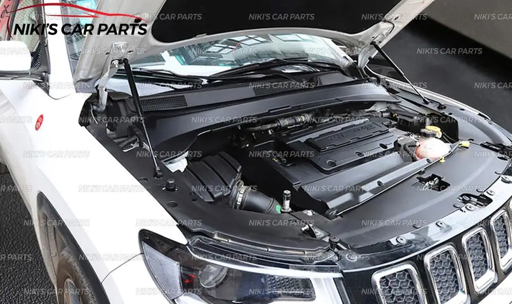 Стойки амортизаторы капота для Jeep Compass- нержавеющая сталь 1 комплект/2 шт литье украшения автомобиля Стайлинг внешний