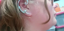 Bonitos pendientes de gato con Clip, pendientes de presión para mujer, Orecchini, pendientes para envolver, pendientes, boucle doreille Clip 2E280