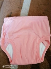 5 capas 6 A 22kg bebé niñas pañales lavables Tollder niños pañales de tela reutilizables de algodón formación bragas pantalones cortos