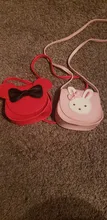 Monedero pequeño para niña, bolso de mano, monedero pequeño, para chico, con lazo, ratón, 2019